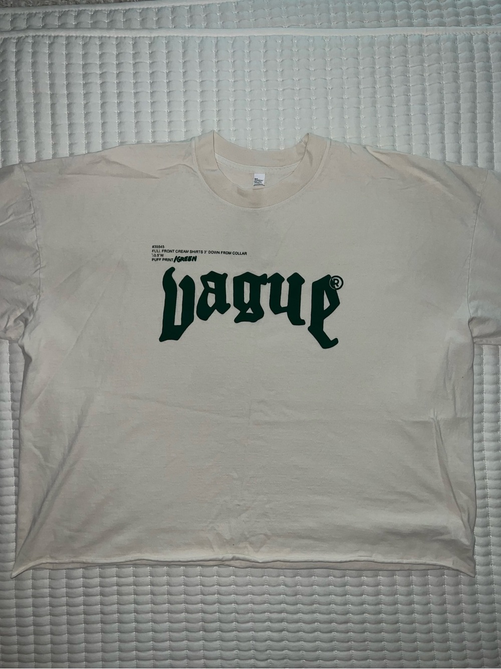 VAGUE Studios Cropped Tshirt